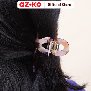 [EZO.0800156] AZKO Ataru Jepit Rambut Twisted Iridescent - Pink Hair Clip Claw Aksesoris Jepitan Cewek Penjepit Hiasan Rambut Wanita Aksesori Kepala