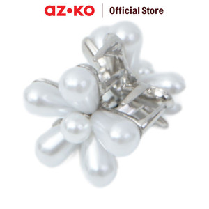 [EZO.0800158] AZKO Ataru Set 2 Pcs Jepit Rambut Flower Baloon Extra Small - Silver/Gold Hair Clip Claw Aksesoris Jepitan Cewek Penjepit Hiasan Rambut Wanita Aksesori Kepala