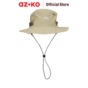 [EZO.0800161] AZKO Ataru Topi Bucket Dengan Strap - Krem Beige Aksesoris Kepala Bucket Hat Topi Stylish Unisex Serbaguna Aksesoris Fashion Pria Wanita