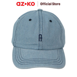 [EZO.0800168] AZKO Ataru Topi Baseball A Denim - Biru Muda Aksesoris Kepala Baseball Cap Topi Stylish Unisex Serbaguna Fashionable Hat Aksesoris Fashion Pria Wanita
