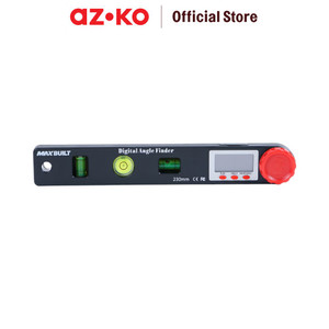 [EZO.0800174] AZKO Maxbuilt Penggaris Sudut Digital Multifungsi - Hitam Smart Tools Digital Angle Ruler Alat Pengukur Peralatan Bangunan