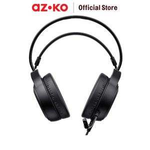 [EZO.0800196] AZKO Havitheadphone Gaming H2040D - Hitam on ear headphones kabel headset telinga aksesoris gadget