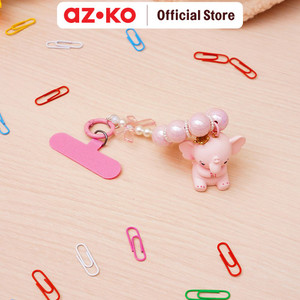 [EZO.0800255] AZKO Ataru Gantungan Handphone Elephant Random phone chain phone strap lanyard hp aksesoris handphone