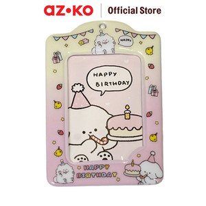 [EZO.0800312] AZKO Ataru Id Card Holder Pvc Dog Random tempat kartu lanyard name tag holder id card holder lucu