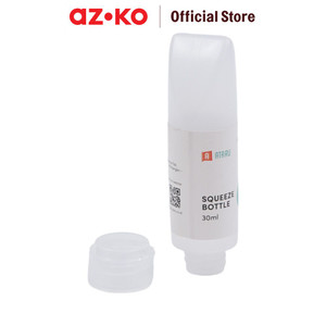 [EZO.0800313] AZKO Ataru 30 ml Botol Travel Squeeze Hdpe travel bottle wadah sabun sampo lotion praktis serbaguna perlengkapan traveling