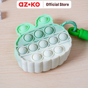 [EZO.0800319] AZKO Ataru Gantungan Kunci Pop Bubble Random key chain penanda kunci serbaguna key ring accessories