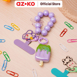 [EZO.0800325] AZKO Ataru Gantungan Kunci Popsicle Random key chain penanda kunci serbaguna key ring accessories