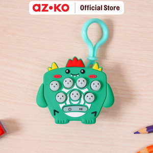 [EZO.0800332] AZKO Ataru Gantungan Kunci Memory Dino Random key chain penanda kunci serbaguna key ring accessories