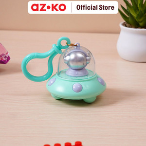 [EZO.0800343] AZKO Ataru Gantungan Kunci Astronaut Ufo Random key chain penanda kunci serbaguna key ring accessories