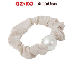 [EZO.0800353] AZKO Ataru Ikat Rambut Big Pearl - Putih hair tie aksesoris karet rambut cewek iket rambut wanita