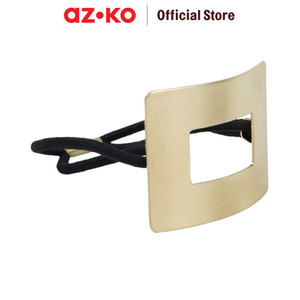 [EZO.0800359] AZKO Ataru Ikat Rambut Rectangular Laser Cut Random hair tie aksesoris karet rambut cewek iket rambut wanita