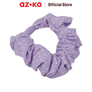 [EZO.0800361] AZKO Ataru Set 2 Pcs Ikat Rambut Fabric hair tie aksesoris karet rambut cewek scrunchy wanita motif scrunchies lucu