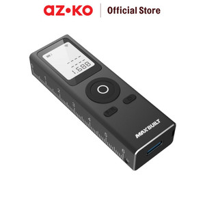 [EZO.0800366] AZKO Maxbuilt 30 mtr Alat Pengukur Jarak Laser Digital Mini - Hitam alat pengukur jarak peralatan ukur perkakas home improvement