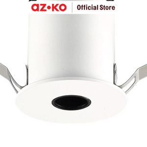 [EZO.0800373] AZKO Krisbow Lampu Downlight Mini Led Pinhole 3 watt Warm White - Putih lampu sorot ceiling light peralatan elektronik lampu plafon
