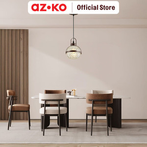 [EZO.0800377] AZKO Eglare Karla Lampu Gantung Hias E14 - Cokelat Coffee hanging lamp decorations lighting plafon light decoration lampu langit langit dekorasi interior ceiling light home decor
