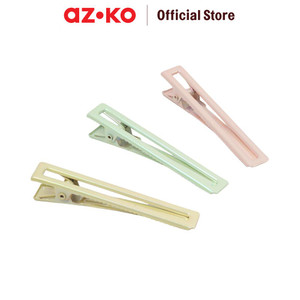 [EZO.0800423] AZKO Ataru Set 3 Pcs Jepit Rambut Holo Rectangle hair clip aksesoris jepitan cewek penjepit hiasan rambut wanita aksesori kepala