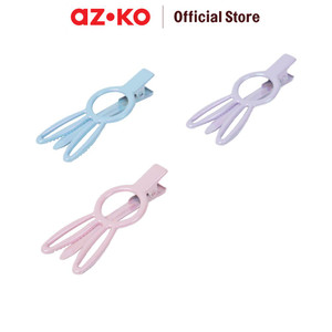 [EZO.0800435] AZKO Ataru Set 3 Pcs Jepit Rambut Bunny Medium Holo 2 hair clip aksesoris jepitan cewek penjepit hiasan rambut wanita aksesori kepala