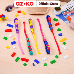 [EZO.0800461] AZKO Ataru Strap Gelas Braided Flower Short Random penanda gelas serbaguna accessories key chain