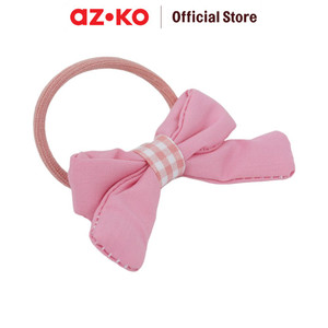 [EZO.0800468] AZKO Ataru Set 2 Pcs Ikat Rambut Bow Random hair tie aksesoris karet rambut cewek iket rambut wanita