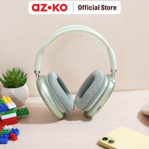 [EZO.0800473] AZKO Ataru Headphone Bluetooth V5.3 - Hijau on ear headphones nirkabel headset telinga wireless aksesoris gadget