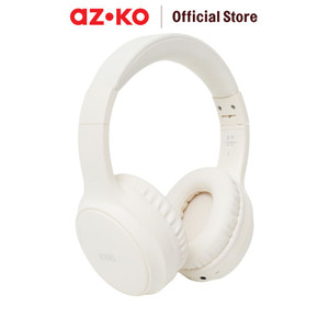 [EZO.0800476] AZKO Ataru Headphone Bluetooth Bt037Nc - Krem Beige on ear headphones nirkabel headset telinga wireless aksesoris gadget