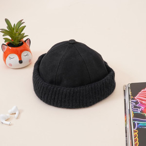 [EZO.0800498] AZKO Ataru Topi Brimless Knit Beanie Hat Tutupan Kepala Aksesoris Kepala Fashion Wanita Pria