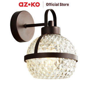 [EZO.0800515] AZKO Eglare Karla Lampu Dinding Indoor E14 - Cokelat Coffee wall lamp light lampu tembok penerangan indoor lampu dekorasi