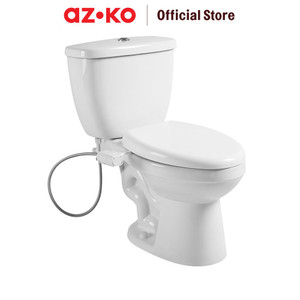 [EZO.0800517] AZKO Fosa Bidet Toilet Sprayer - Putih alat semprotan toilet peralatan kamar mandi