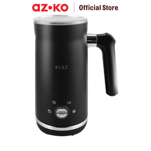 [EZO.0800521] AZKO Klaz 300 ml Milk Frother 500 watt - Hitam Teko Pembuat Busa Susu Alat Pengaduk Susu Elektrik Pembuih Susu Perlengkapan Kopi Latte Art Aksesoris Coffee Maker