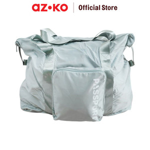 [EZO.0800532] AZKO Passport Eloise Tas Duffle Lipat - Hijau foldable duffle bag tas belanja lipat hand carry bag tas traveling perlengkapan traveling