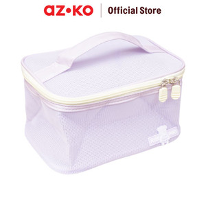 [EZO.0800540] AZKO Passport Orugana Tas Organizer Rectangle - Ungu organizer bag perlengkapan traveling tas serbaguna pouch