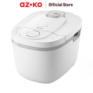[EZO.0800541] AZKO Philips 1.8 ltr Rice Cooker Hd4716/30 - Putih Hd4716/30 magic jar magic com penanak nasi alat masak beras elektronik dapur