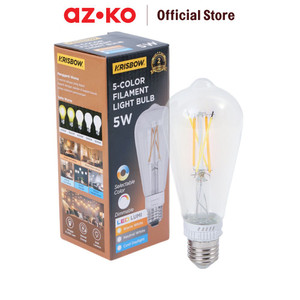 [EZO.0800546] AZKO Krisbow Bohlam Led Filamen St64 5 watt 5Cct bulb lampu indoor outdoor light led light bolam