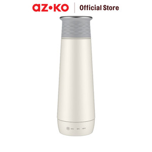 [EZO.0800553] AZKO Kris 300 ml Ketel Listrik Portable - Putih ceret food grade ketel air elektrik electric kettle wadah masak air