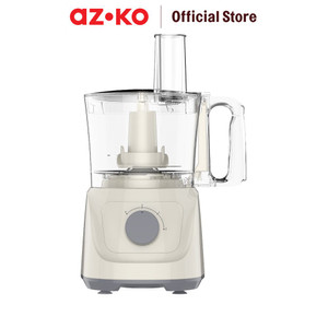 [EZO.0800555] AZKO Kris 1.4 ltr Food Processor 800 watt - Putih alat penghalus pencincang makanan cincangan bahan masakan chopper perlengkapan elektronik dapur