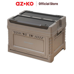 [EZO.0800557] AZKO Maxbuilt Kotak Perkakas Lipat Dengan Kompartemen - Cokelat toolbox tempat peralatan bengkel organizer alat pertukangan wadah perkakas teknisi