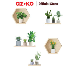 [EZO.0800564] AZKO Forhom Stiker Dinding Plantpots Random wall sticker dekorasi rumah tempel hiasan tembok motif home interior decoration