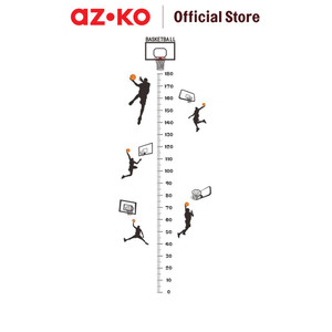 [EZO.0800569] AZKO Forhom 60X125 cm Stiker Dinding Basketball Chart wall sticker dekorasi rumah tempel hiasan tembok motif home interior decoration