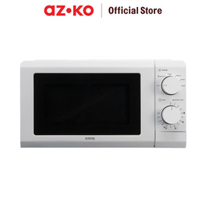 [EZO.0800595] AZKO Kris 20 ltr Microwave Low watt - Putih Penghangat Pemanas Makanan Serbaguna Pemanggang Mikro Elektrik Food Heater Elektronik Dapur Perlengkapan Masak