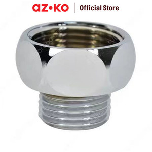 [EZO.0800612] AZKO Fosa 3/4X1/2 inci Bushing Sambungan Pipa Stainless Steel Chrome Kfb3412A Elbow Pipe Perlengkapan Alat Tukang Pipe Fitting Sambungan Pralon Konektor Paralon Peralatan Perkakas