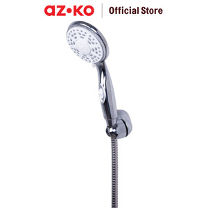 [EZO.0800627] AZKO Tatay Kepala Shower Mandi 4 Pancuran Formentera Chrome - Silver Shower Kepala Pancuran Kamar Mandi Bathroom Accessories