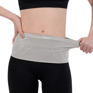 [EZO.0800630] AZKO Alph Sabuk Olahraga Invisible - Abu-Abu Sport Belt Sabuk Fitness Perlengkapan Olahraga