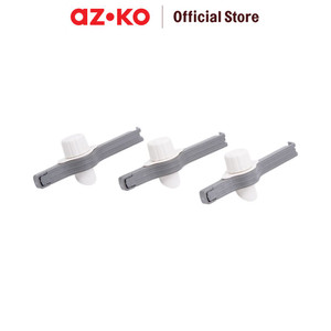 [EZO.0800673] AZKO Culinart Penjepit Sealing Screw Cap - Abu-Abu Jepitan Bungkus Makanan Perlengkapan Dapur