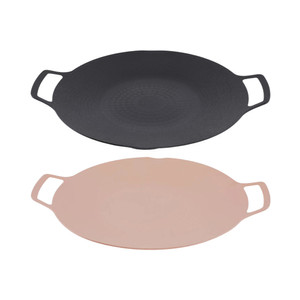 [EZO.0800687] AZKO Kris Wajan Panggangan Datar Griddle Grill Pan Teflon Panggang Anti Lengket Peralatan Masak Perlengkapan Dapur