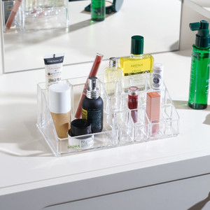 [EZO.0800692] AZKO Stora Organizer Kosmetik Clear Tempat Makeup Sekat Wadah Simpan Alat Dandan Cosmetic Organizer Organiser Produk Kecantikan