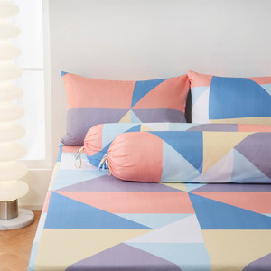 [EZO.0800706] AZKO Sleeplite Set Seprai Microfiber Abstrak Tata Sprei Seprai Aesthetic Seprei Sheet Set Bed Sheet Aksesoris Tempat Tidur Set Sarung Bantal Sarung Guling