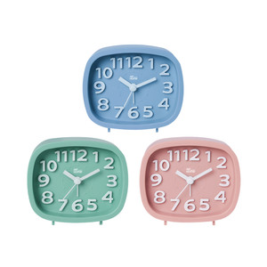 [EZO.0800729] AZKO Arthome 1.3 cm Jam Weker Elp Alarm Clock Waker Clock Jam Alarm Analog Dekorasi Kamar Tidur