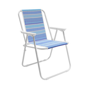 [EZO.0800732] AZKO Soleil Spring Kursi Teras Stripe Balcony Chair Kursi Outdoor Serbaguna Furniture Rumah Tempat Duduk Kursi Halaman Balkon