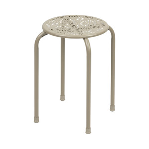 [EZO.0800736] AZKO Soleil Luna Bangku Metal Multipurpose Stool Bangku Makan Cafe Restoran Tempat Duduk Serbaguna Furniture Interior Rumah