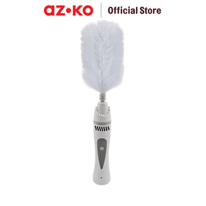 [EZO.0800760] AZKO Proclean Kemoceng Elektrik - Abu-Abu/Putih Pembersih Debu Serbaguna Electric Dust Cleaner Alat Kebersihan Peralatan Rumah Tangga